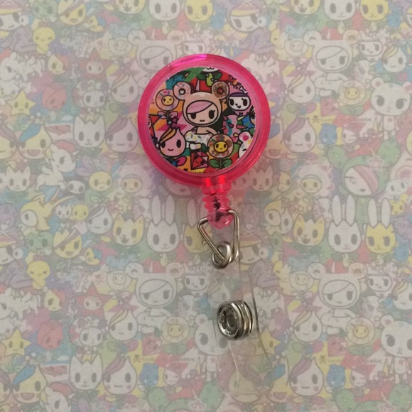 Tokidoki custom clip on ID badge reel - Picture 2 of 3